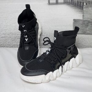 PONY PP1 Moon Men's Black High Top Athletic Shoes Chunky Sole Sock Sneakers Sz 8